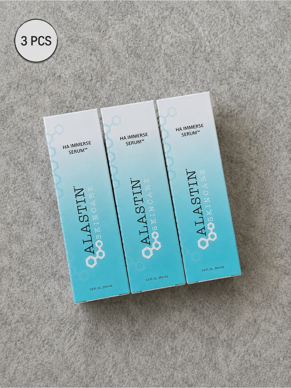 Alastin Skincare HA Immerse Serum™ — Hydrating Face Serum in Aqua Blue (3 PCS)